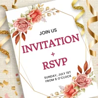 Invitation Card Maker + RSVP